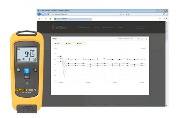Fluke v3000 FC โมดูลแรงดันไฟฟ้ากระแสสลับไร้สาย